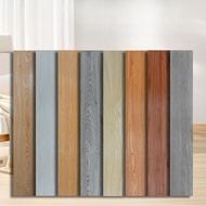 PVC wood-grain floor tiles Self-adhesive non-slip floor covering Direct application on concrete surf