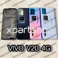 Full Set Housing Casing VIVO V20 4G V2025, V2024 Back Cover Backdoor Case + Bezel + Lcd Frame