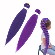 Pre-Stretched Braiding Hair Extensions Knotless Kids Adults Hair Extensions For Kids Adults