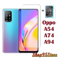Oppo A54 Oppo A74 Transparent Tempered Glass / A54 A74 camera Tempered Glass