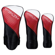 New Golf TaylorMade Stealth 2 Driver & Fairway Wood 3 & 5 Hybrid Utility Rescue Headcover - Taylor M