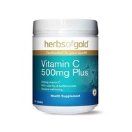 Herbs of Gold Vitamin C 500mg Plus (120 Tablets)