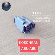 soket sensor scv kobelco sk200-8 suction valve 2pin kabel - kosongan abu2