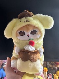 Mofusand x Sanrio 布甸狗公仔  日版