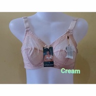 SAPPHIRE Sister Bra Sister Bra Without Foam and Wire Cup B Original - Cream, 46B