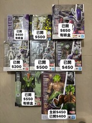 SHF 龍珠反派系列 菲利 人造人16號 布洛尼 機械菲利 菲利第三型態 第四形態 黃金菲利 扎馬斯 broly friza zamasu 龍珠 Dragon ball