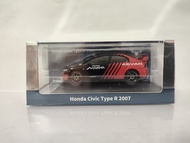 DCT Alloy 1:64 Simulation Racing Car Model Honda Civic FD2 Type R Mercedes-Benz E55GTR Collectible T