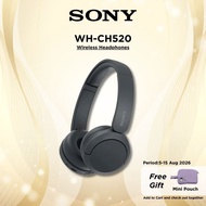 Sony WH-CH520 Wireless Headphones CH520 | Bluetooth Connectivity | 50 Hours Battery | CH520