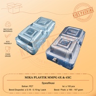 MMPG 6X Plastic Mica | 6XC @100pcs | Mika Cake Food Size 6X | 6XC @100pcs