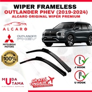 OUTLANDER PHEV 2019 to/d 2024 Frameless Wiper AlcaroOriginal - OUTLANDER PHEV Glass Broom - OUTLANDE