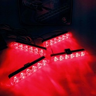 ไฟ LED ไฟไซเรน ไฟฉุกเฉิน 6ดวง 4ช่อ 12v แบบเหน็บ รุ่น 9106 ไฟกู้ภัย ไฟกู้ชีพ ไฟอเนกประสงค์ แดง-แดง