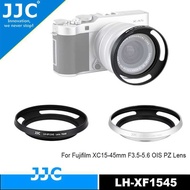 JJC Screw-in Metal Hood Shade for FUJINON XC15-45mm F3.5-5.6 OIS PZ on Fujifilm X-T30 X-T20 X-T10 X-