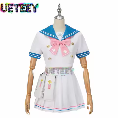 UETEEY Blue Archive Urawa Hanako Cosplay Costume Can Be Worn Daily Halloween Costume Set Custom Size