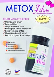 METOX FIBER SLIMMING PILLS - supplement kurus berkesan