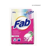Fab Laundry Powder Detergent Sakura 660g