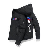 MKLP TOP★2023รถจักรยานยนต์สำหรับ Bmw M แจ็คเก็ต Windproof แจ็คเก็ต Mobike ขี่เสื้อกันลมเสื้อแข่งซิปเ