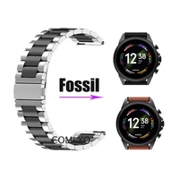 Fossil Men watch Strap 22mm Stainless steel Metal Business Band Bracelet GEN 5 6 4 FS5132 FS4682 FS4656 FS5237