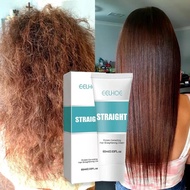 ORIGINAL - EELHOE Straight Hair Cream Pelurus Rambut Wanita Permanen Tanpa Catok 60gr