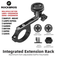 Rockbros Bracket Mount Light Barfly Mounting Garmin Gopro Holder