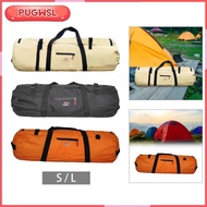 [pugwsl] Camping Tent Storage Bag Duffel Waterproof Case Picnic Outdoor Fishing Orange 90cmx30cm L