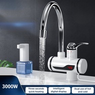 3000W High Power Household Electric Faucet Kitchen Instant Heating Water Faucet Intelligent Digital