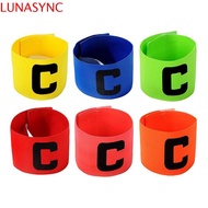 LUNASYNC Captain Armband Leader Soccer Gift Baseball 6 Colors Football Training Soccer Player Soccer