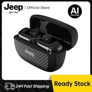 Jeep EC020 AI Translator Earbud Wireless Bluetooth Earphone HD Calls Real-Time Translation Open Ear 