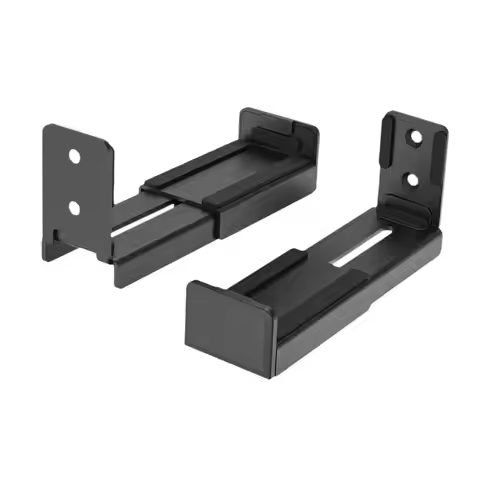 Soundbar Wall Mount Bracket Shelf Space Saving Support under TV Stable Easy to Install Soundbar Stan