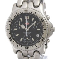 TAG HEUER 豪雅 Sel Chronograph 200米精鋼石英男錶 CG1110 拋光