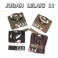 JUBAH LELAKI COTTON AL DAFFAH IMPORT QUALITY ( SET L )