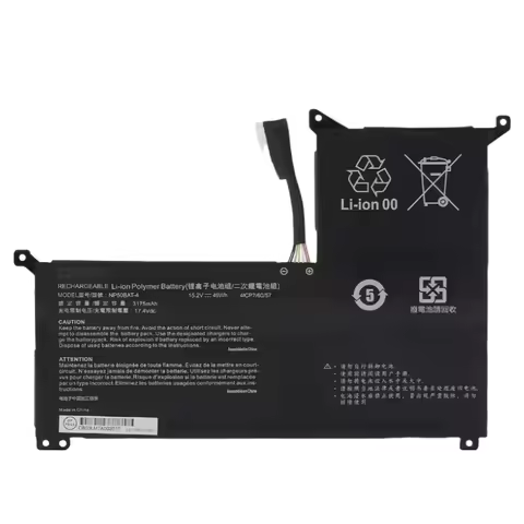 New NP50BAT-4 Laptop Battery For Machenike F117-7 For SCHENKER XMG Focus 16 For Gigabyte G7 KE For C