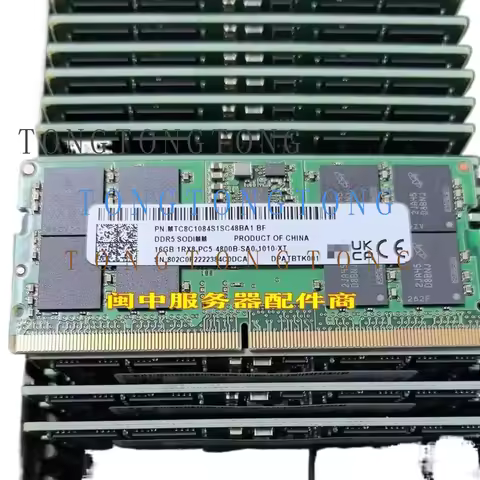 TT For Micron 16G 1RX8 PC5-4800B Notebook Memory MTC8C1084S1SC48BA1 DDR5