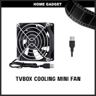 Usb Cooling Fan With Guard And Screw For Receiver Dvr Xbox Tv Box
