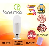 FONEMAX LED STICK 10W/15W E27 ENERGY SAVING (6500K DAYLIGHT/3000K WARM WHITE)