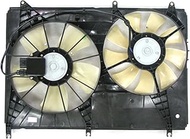 Agility Auto Parts 6026121 Dual Radiator and Condenser Fan Assembly for 2004-2008 Mitsubishi-Endeavor (Discontinued)