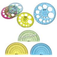 Geo Metric Ruler 180 degrees / 360 degrees / SL8 / SL11 / SL3 / PROTRACTOR