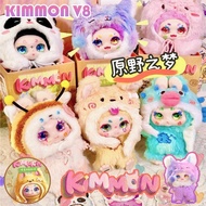 Baby Three Lucky Cat Zipper Bag Series Blind Box Nommi/Liila/Kimmon/Powerpuff Girls Plush Trendy Dol