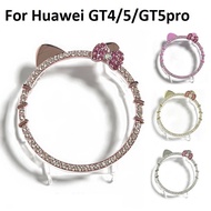 New Diamond Cover For Huawei watch GT 5 Case Protective Huawei watch GT 5 Pro Case Frame For Huawei 