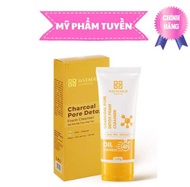 SỮA RỬA MẶT HATAGOLD THẢI ĐỘC THAN HOẠT TÍNH - CHARCOAL PORE DETOX FOAM CLEANSER - OIL CONTROL 4H -
