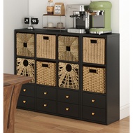 Home Sideboard Cabinet Wall-Mounted Integrated Storage Cabinet Steel Cabinet 30cm Narrow Side Cabine