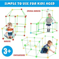 3D geometric puzzle toys/DIY spatial thinking puzzle toys/architectural game house toys