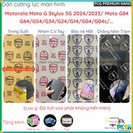Tempered screen protector for Motorola Moto G Stylus 5G 2024 2023 Moto G84/G64/G54/G34/G24/G14/G04/G
