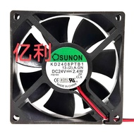 SUNON 8025 8cm 24V 2.4W Built-in KD2408PTB1 Inverter Cooling Fan