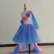 【COD】Girl'S Eco-Friendly Clothing Fashion Show Costume Handmade Material Fashion Show Diy Performanc