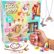 Just My Style Glitzy Pop Jewel Pen Sparkling Charm Studio, Gem Your Own Accessories, Gemming Kit for