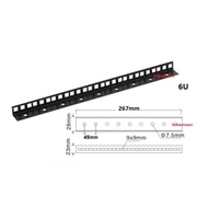 ATG 4U 6U Rack Rail Heavy Duty Hardware Profile for DIY Flight Case Server Tourcase Assembly