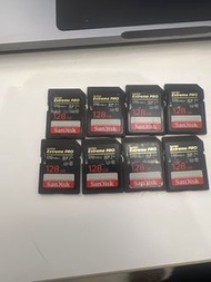 SANDISK Extreme Pro V30 I  128GB - 8張