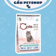 Hạt Cho Mèo Catsrang 5kg (Bao Bì Mới) - Thức Ăn Hạt Cho Mèo Mọi Lứa Tuổi Bao Nguyên 5kg