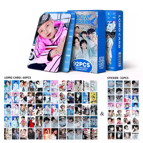 92pcs/set Boy Group New Album NCDREAM GO BACK TO THE Lomo Card Jaehee Sion Ryo Sakuya Yushi Riku Pri