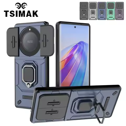 X 9A Funda For Honor X9A Slide Lens Camera Case For Honor X40 X 40 Armor Back Coque for Honor Magic 